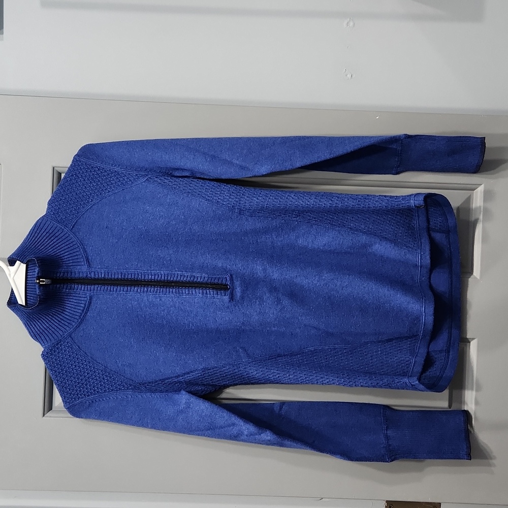 NWOT Eddie Bauer Engage 1/4 Zip Sweater Blue XS